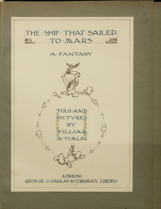The Ship that Sailed to Mars · Source sheet 5 · source scan
