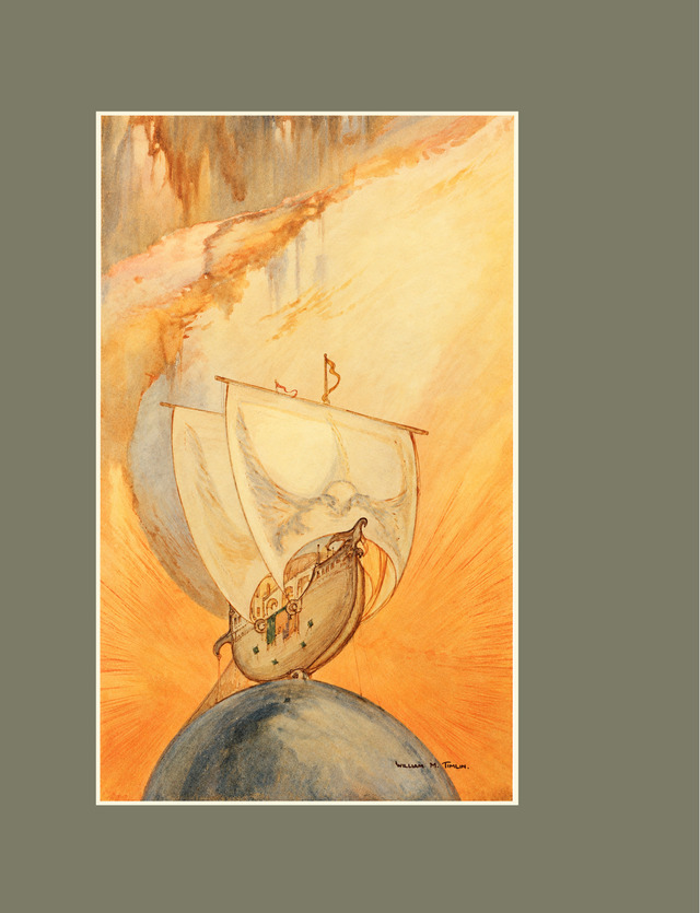 Reconstructed page from The Ship that Sailed to Mars